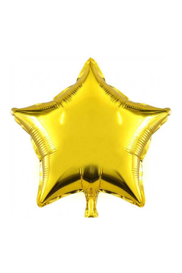 Kazanabil-Star Shaped Foil Balloon 40cm Gold 1