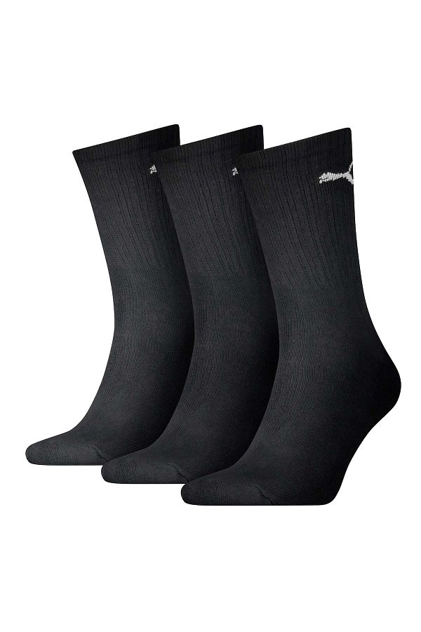 Puma Unisex Sportsocken 3 Paar Tennissocken Crew Sport Socken einfarbig Trendyol