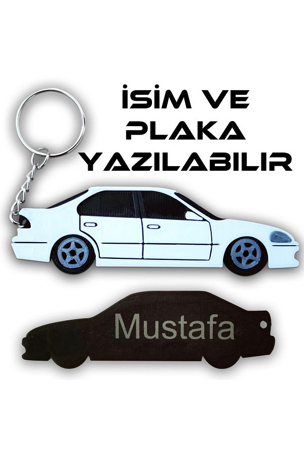 BİRRDESİGN-Honda Civic Keychain Vehicle Keychain 1