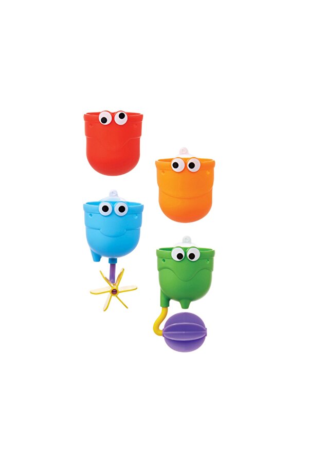 Munchkin Banyo Duvarına Yapışan, Vakumlu Renkli Eğlenceli Banyo Oyuncağı 12ay