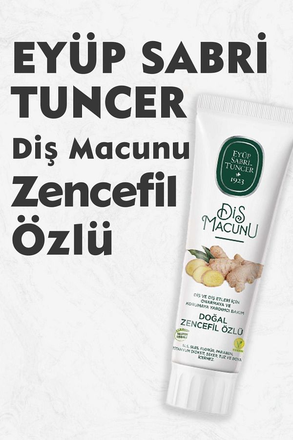 Eyüp Sabri Tuncer-Toothpaste with Ginger Extract 90 Ml 1