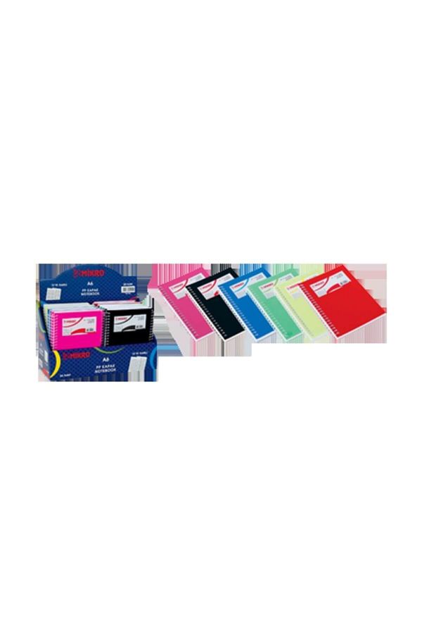 Mikro-Notepad Pp Cover A6 72 Yp Checked A6-72K 1