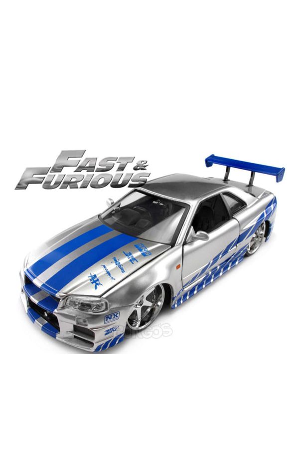 Jada-Nissan Skyline Gt-R 1:24 Skandinavian Scale Model 1
