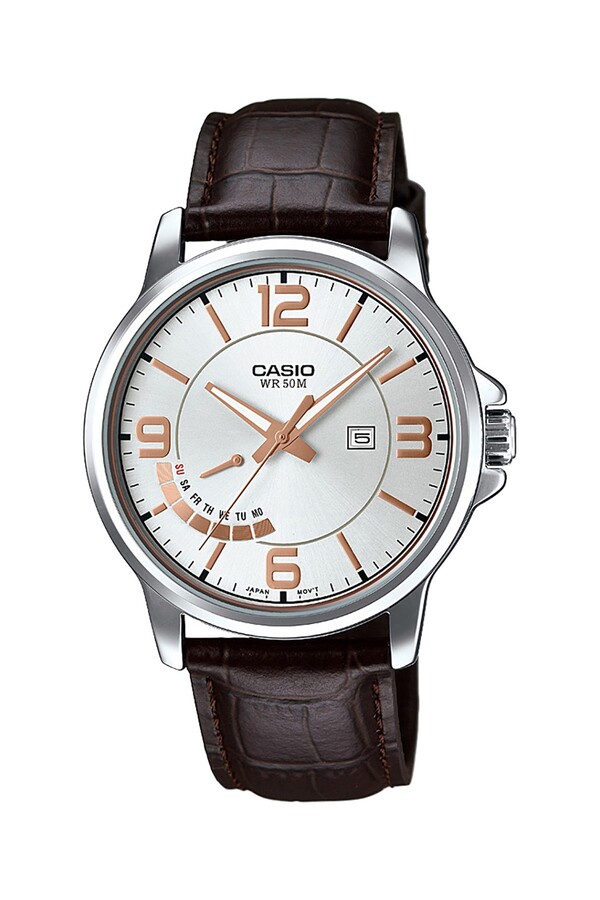 Casio-Men's Wristwatch MTP-E124L-7AVDF 1