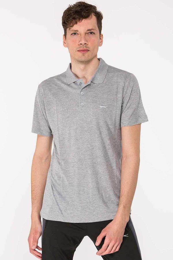 Slazenger-Ανδρικό μπλουζάκι Salvator Grey St19te040 1