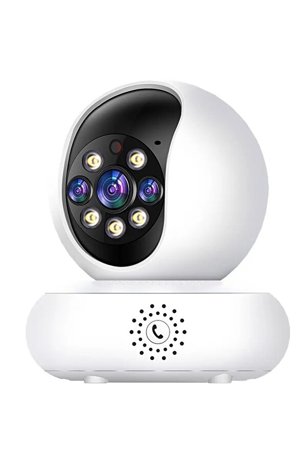 Teknomila 1080p Çift Wifi 2.4/5 Ghz Ip Kamera Akıllı Ev Güvenlik Bebek Hareket Izleme Sesli Interkom