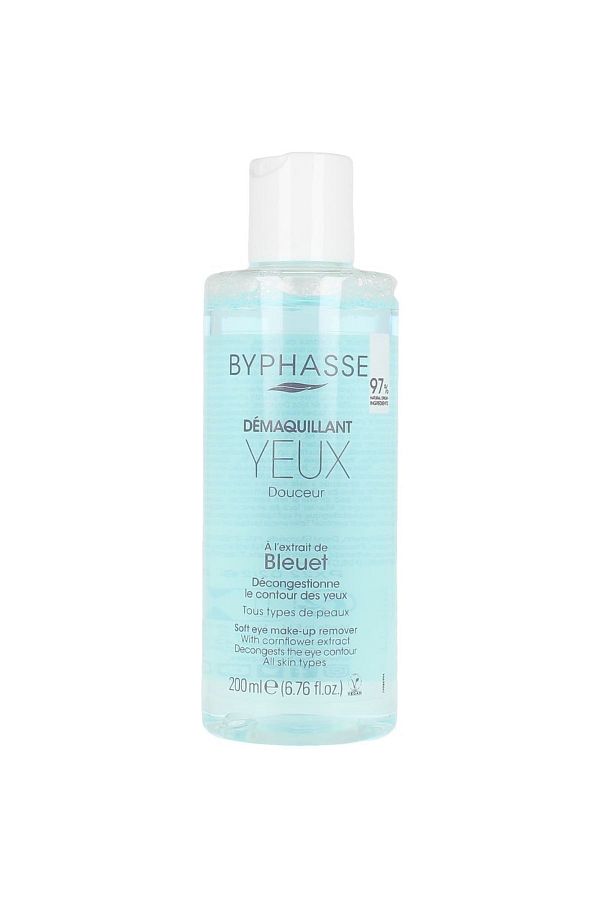 BYPHASSE-Douceur Eye Make-up Remover Kornblumenextrakt Byphasse 200 ml 1