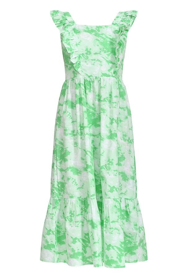 Sister's Point-Kleid Damen/Mädchen Grüner Kamm. 1