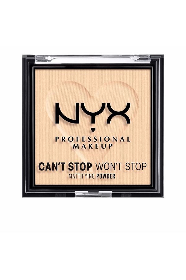 NYX Professional Makeup-Can't Stop Won't Stop Mattierungspulver #light 6 g 1