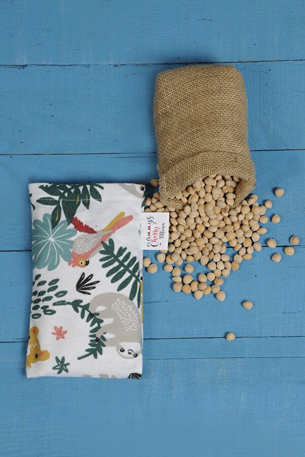 Nanny’s Cherry Pillow Bebek (kolik) Sıcak, Soğuk Rahatlatıcı Kiraz Çekirdeği Yastığı, 10 Cm X 20 Cm, 230 Gr fotoğrafı 1