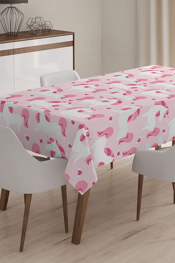 Realhomes-Custom Design 3D Digital Printed Tablecloth - 140 x 180 cm 1