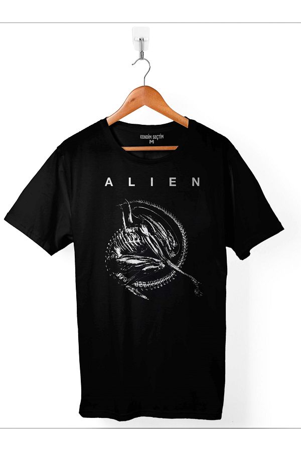 Kendim Sectim Creature Alien Covenant Cinema Movie Poster Logo Men s T Shirt Trendyol