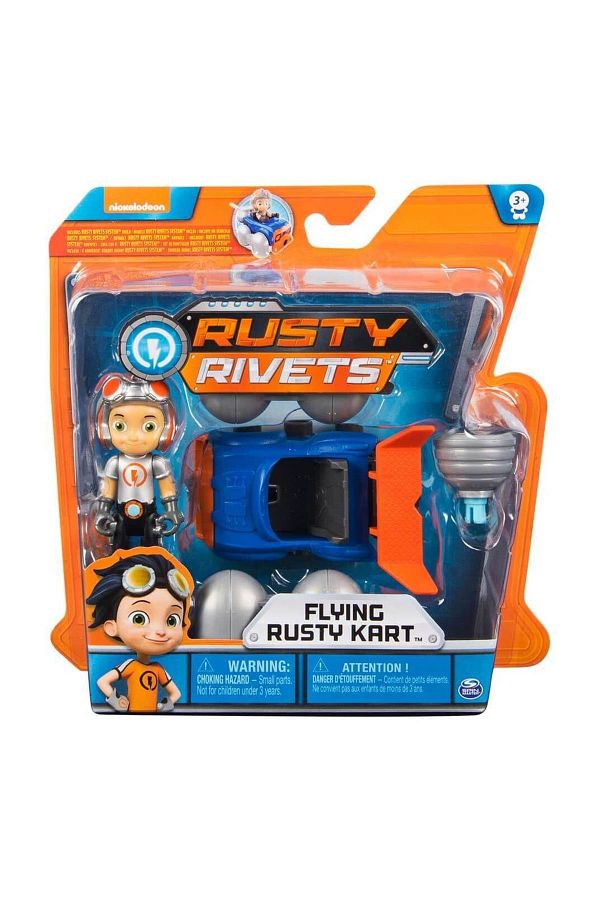 Adel-Rusty Rivets Card Building Set - Flying Rusty 1
