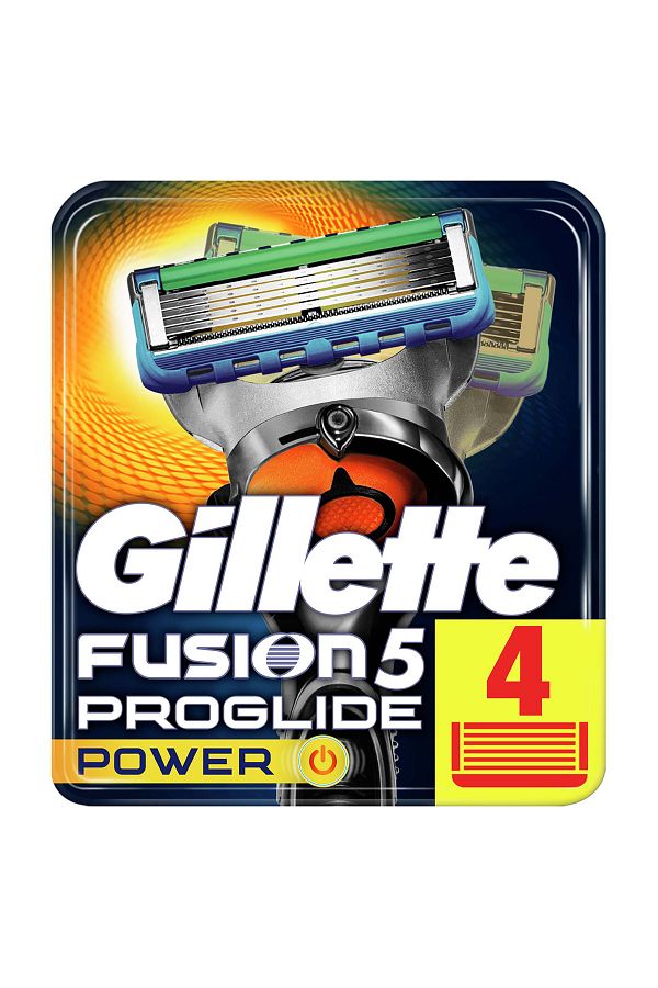 Gillette-Fusion Proglide Power Replacement Shaving razor 4 pcs 1