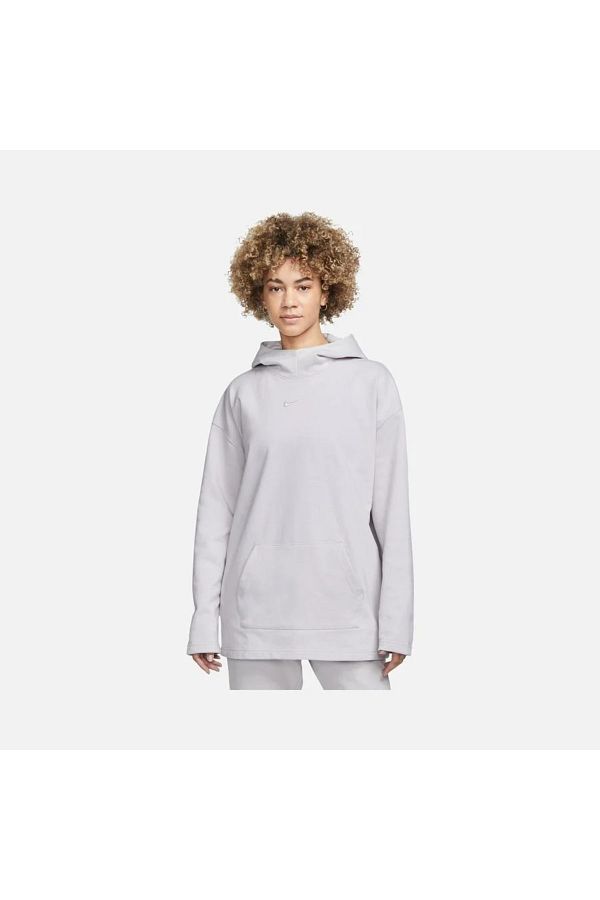 Nike Sportswear Oversized Funnel neck Fleece Hoodie Women s Sweatshirt Trendyol