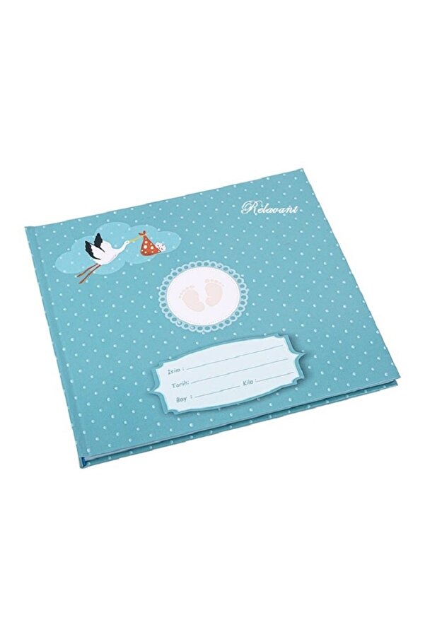 Relavant Bebek Anı Defteri & Hamile Defteri & Anı Defteri Mint Yeşili
