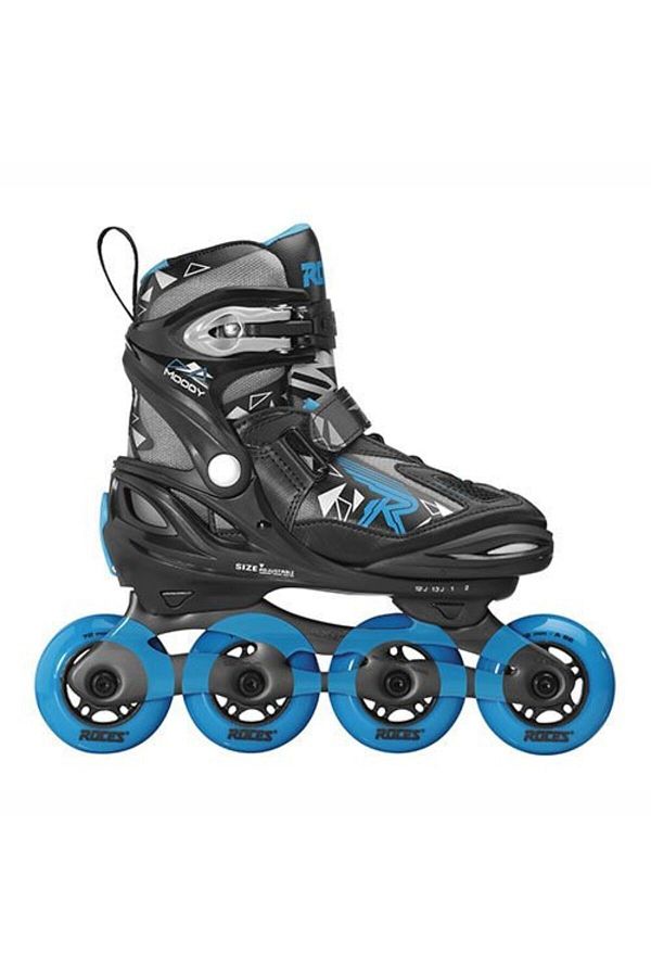 Roces-Moody Boy Tif Black Astro Blue Adjustable Children's Skate 1