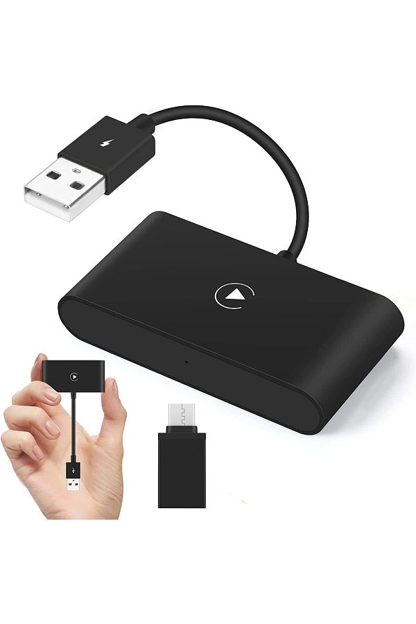 teknosepetim-Wireless Carplay Adapter Wireless Auto Vehicle Car Play Plug and Play Dongle Usb-c For Android Phone 1