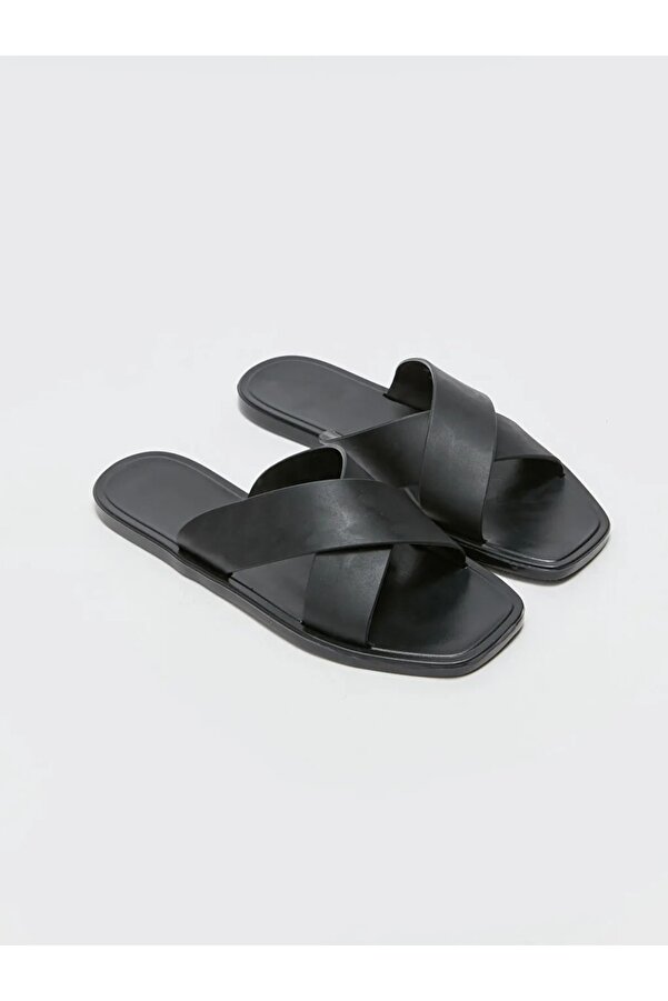 LC Waikiki LCW STEPS Women's Slippers Cross Strap- Trendyol