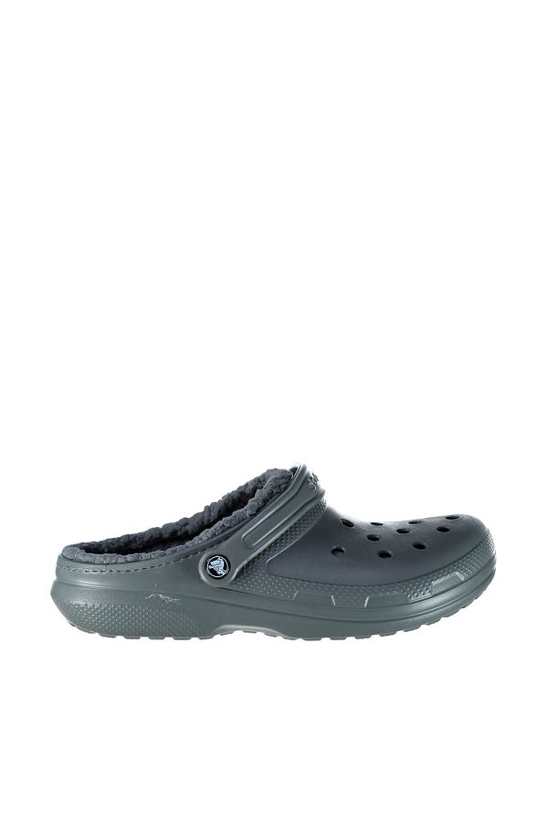 Crocs-КЛАСИЧЕСКИ САБО С ПОДПЛАТКА Koyu Gri Унисекс Terlik 100528628 1