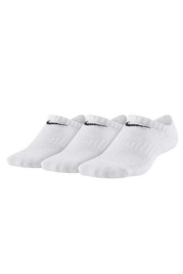 Nike-SX6843-100 Performance Cushioned No-Show Set of 3 Socks 1