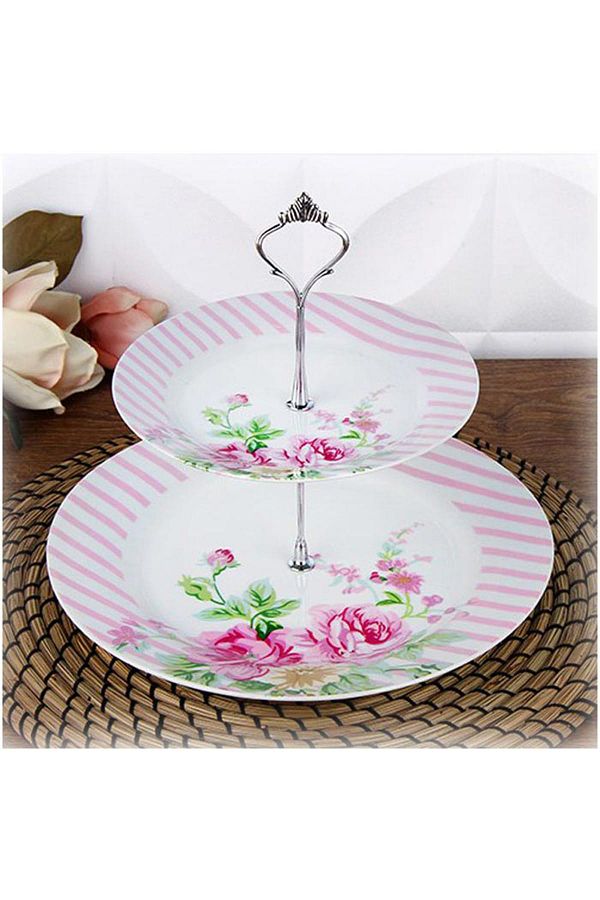 Ün-Ev-Porcelain 2-Layer Cookie Holder 1