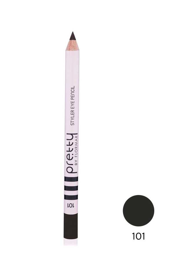 Flormar-Eye Pencil - Pretty By Flormar Styler Eyeliner 101 Black8690604469635 1