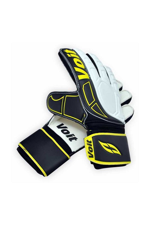 Black and yellow goalie gloves new arrivals