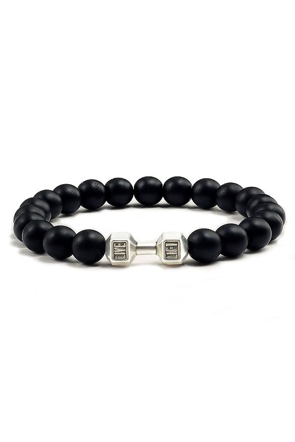 Kusakli Unisex Dumbell Weighted Sports Matte Onyx Natural Kusakli Unisex Dumbell Weighted Sports Matte Onyx Natural