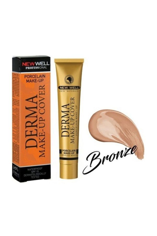 New Well-Derma Make-up Intensive Coverage Foundation 02 Bronze 1