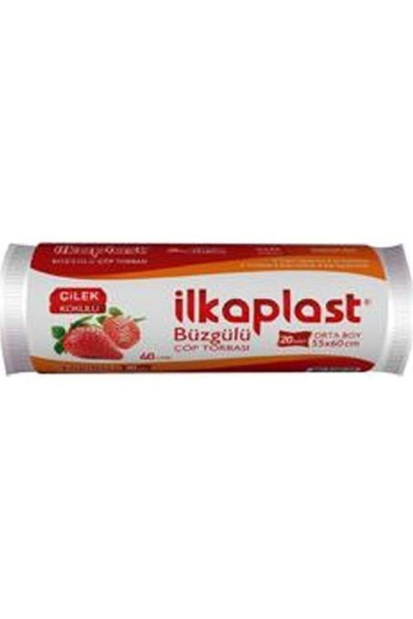 İlka-Xxx--Ipto Garbage Bag Large Size Drawstring Garbage Bag 65 X 70 Strawberry Scented 1 Piece 1