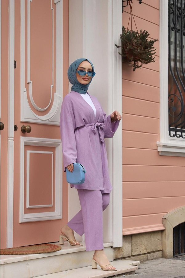 CLB COLLECTION Belted Kimono Set