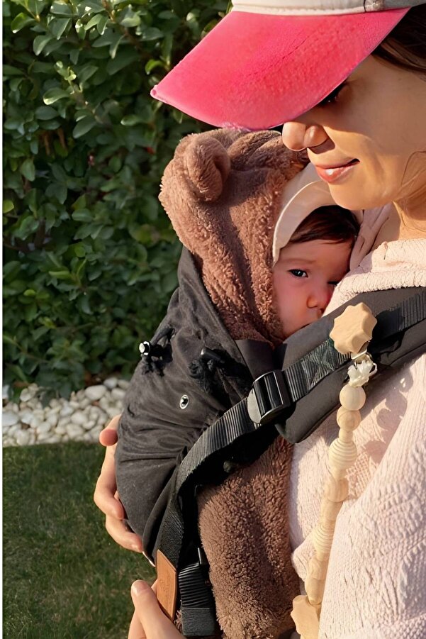 Boroosh Baby BorooshBaby Ergonomik Bebek Kangurusu 3,5-20 kg 0-4 Yaş Organik Pamuk CPC sertifika