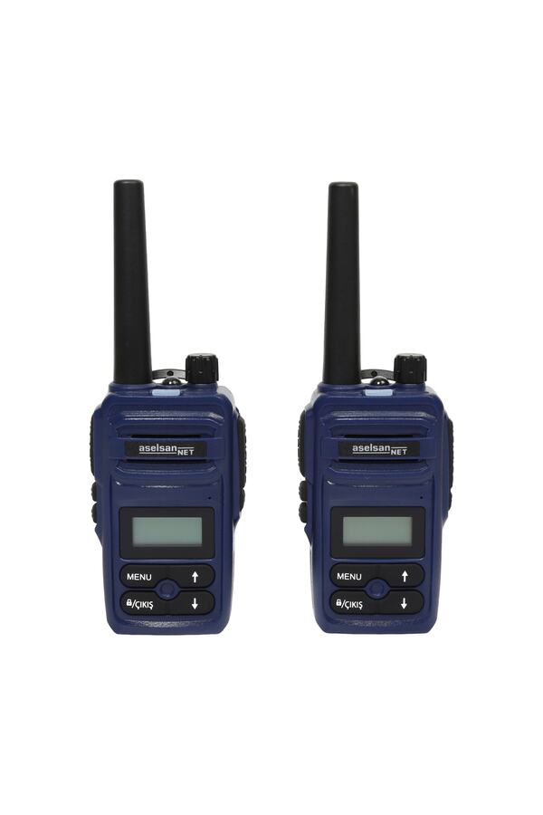 Aselsan Pm-985 Pmr Pil Ve Şarj Dahil Ikili El Telsizi (12 Km)(16 Kanal + 121 Alt Kanal)
