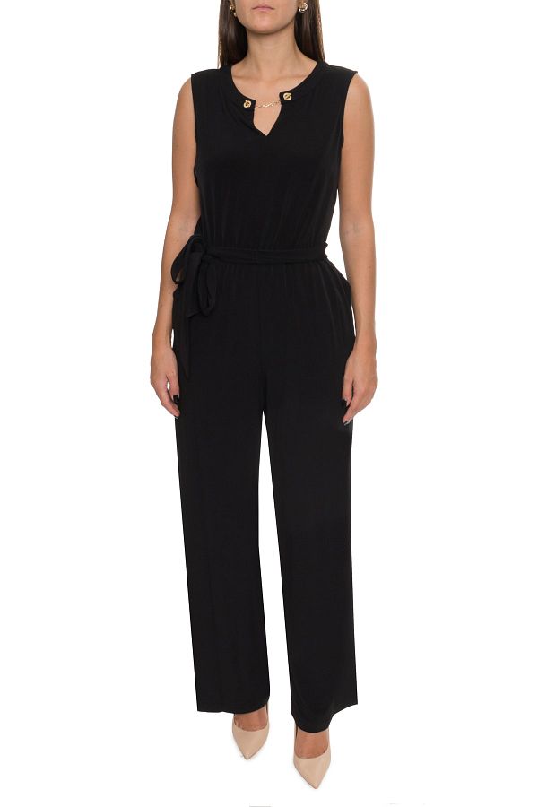 Black calvin klein jumpsuit new arrivals