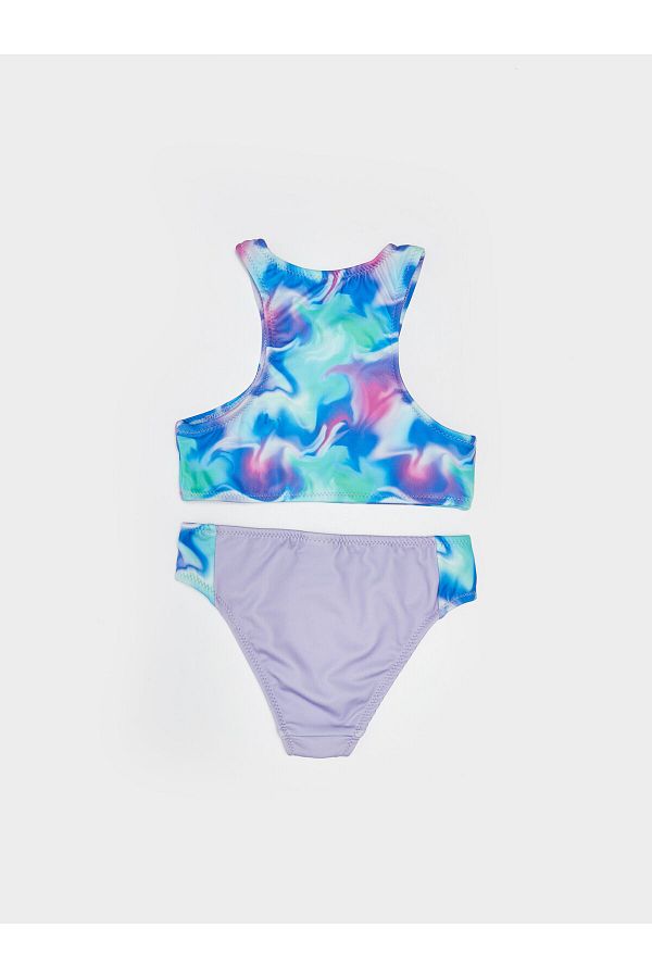 LC Waikiki-Batik-gemusterter Bikini für Mädchen 1