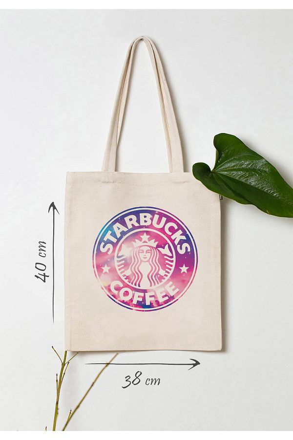 Starbucks canvas tote bag on sale