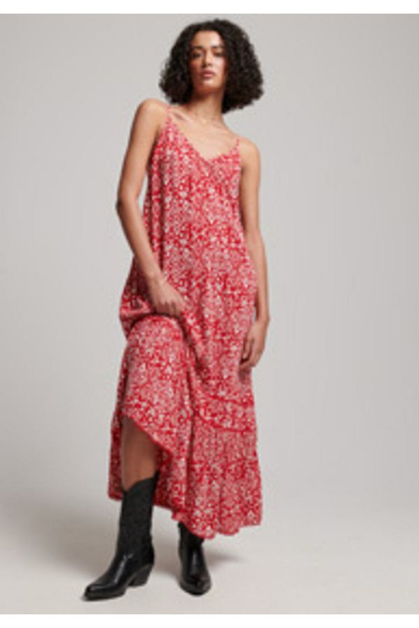 Red superdry dress shop