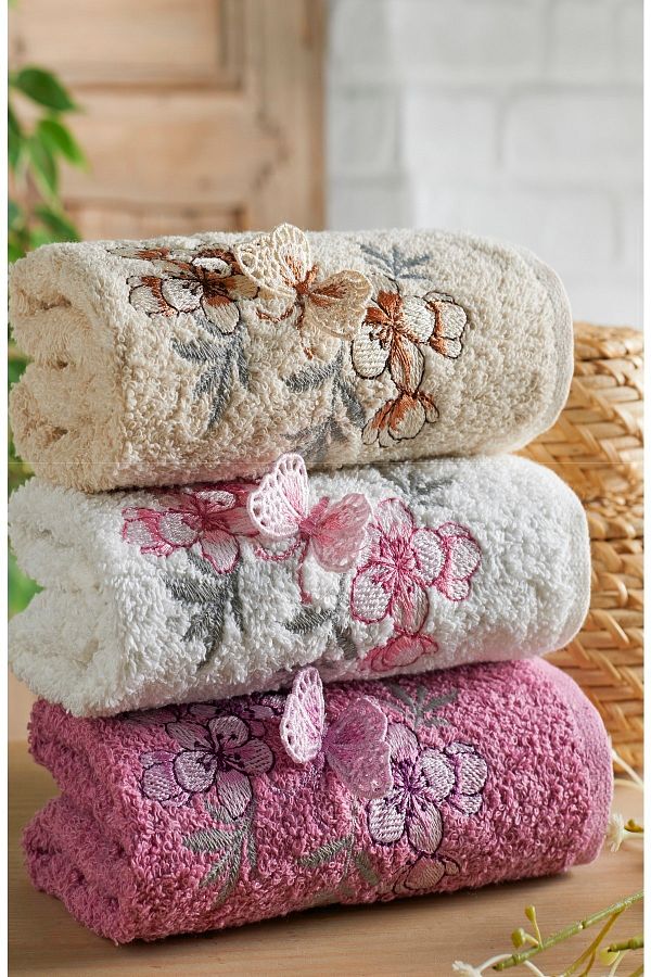 Butterfly towel set new arrivals