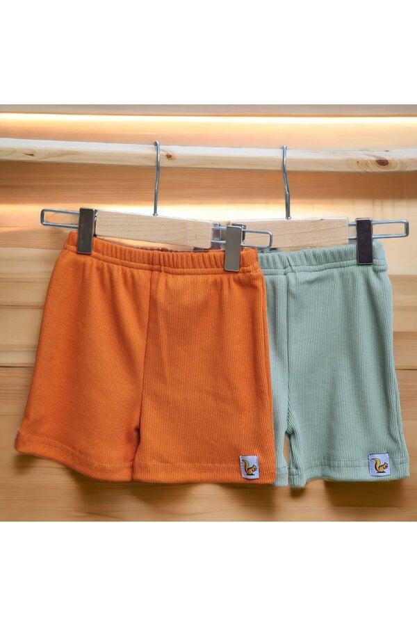 BEBEĞİME ÇORAP 2'li Yazlık Erkek/kız Bebek-erkek/kız Çocuk Şort