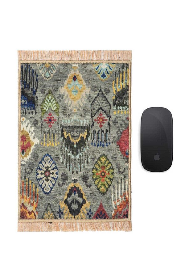 Bursa İpek-Πράσινο Διακοσμητικό Μικρό Mousepad - Σχέδιο χαλιού 1