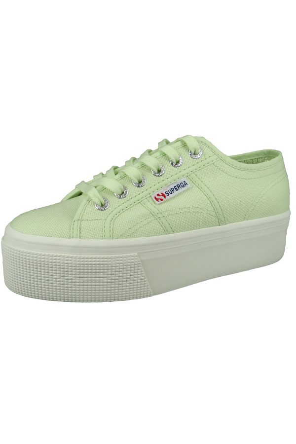 Green superga best sale