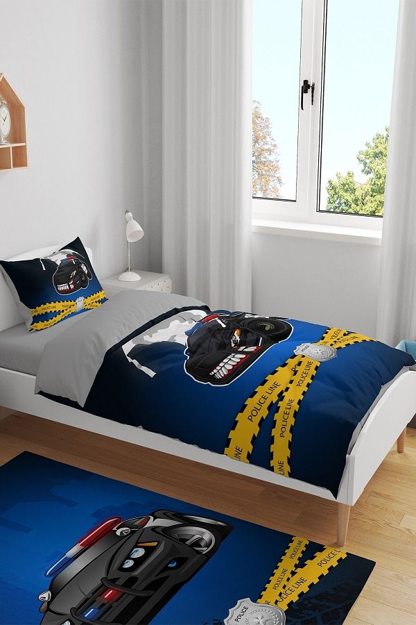 Navy kids bedding discount