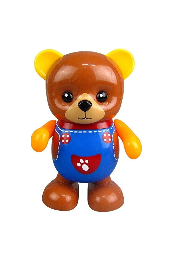 Birlik Dans Eden Işıklı ve Müzikli Şirin Hayvanlar 19 Cm Ayı