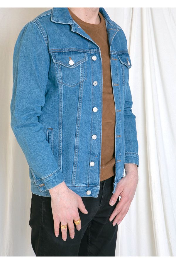 Lebron denim jacket top