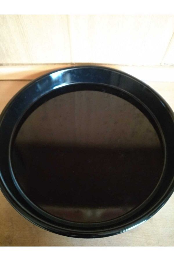 NEKA HOME-Enamel Baking Tray Large Size Round Tray 42 Cm 1