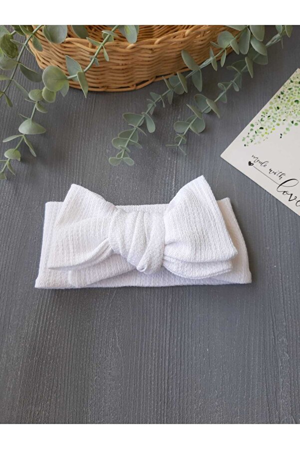 pempem bandana Kız Bebek iri fiyonklu Bandana