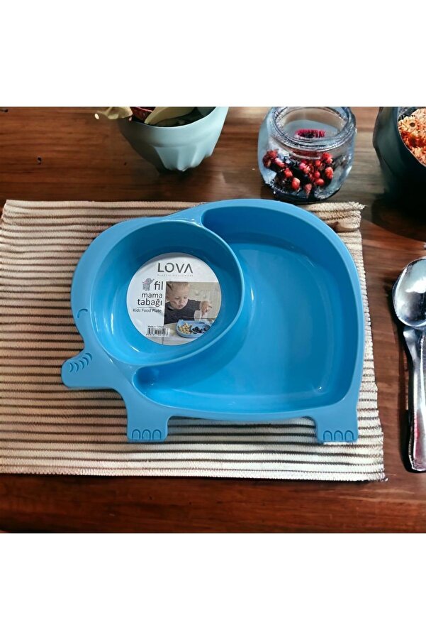 ARALMİNİAVM Çocuklar Için Fil Şekilli Mama Tabağı