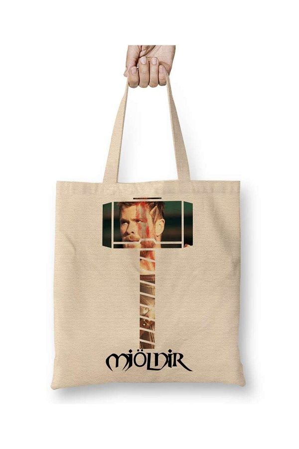Humuts-Mjölnir Thor Tote Bag Long Handle 1