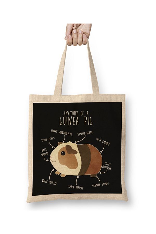 Bask Dukkan Anatomy Of A Guinea Pig Cloth Bag Long Handle Trendyol